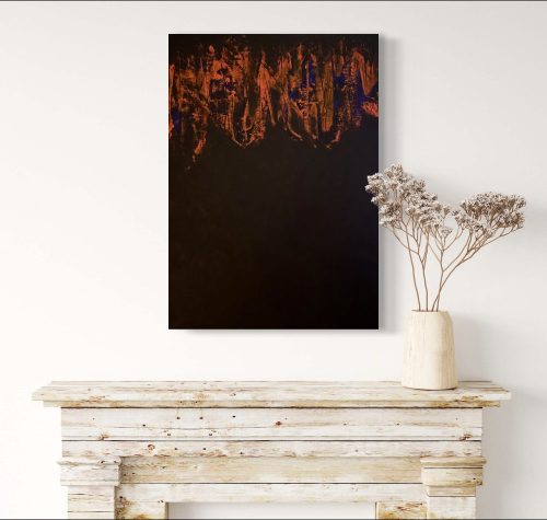 Vilse / Lost (2024), on wall.